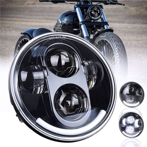 High Lumen Motorcycle Led Projektor Prednja svjetla 5.75'' Led prednja svjetla 12v prednja svjetla za Harley Davidson